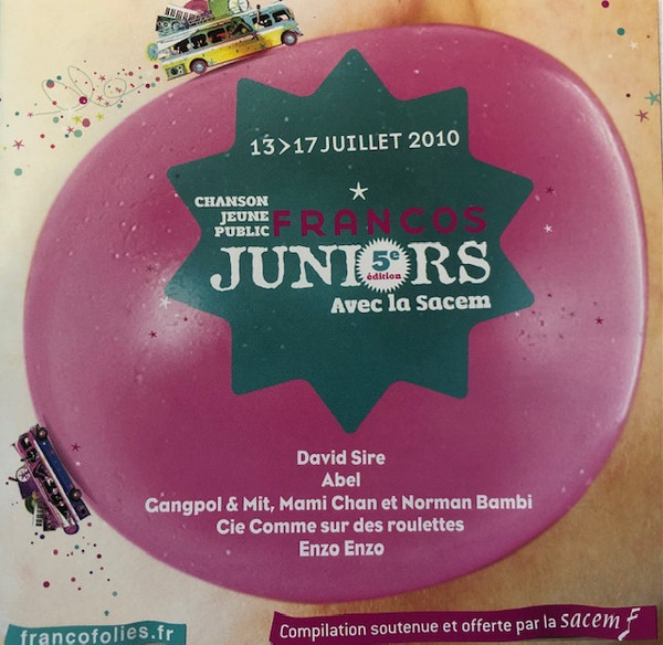 Les Francos Juniors Avec La Sacem - Chansons Jeune Public, 5ème Edition