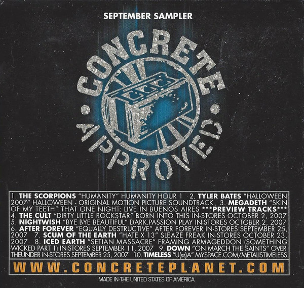 Concrete Approved - September 2007 Sampler