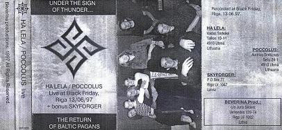 Live At Black Friday, Riga 13/06/97
