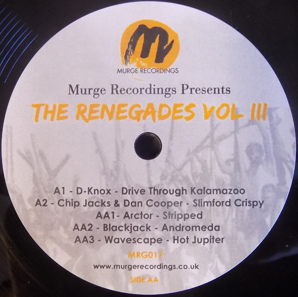 Murge Recordings Presents - The Renegades Vol III