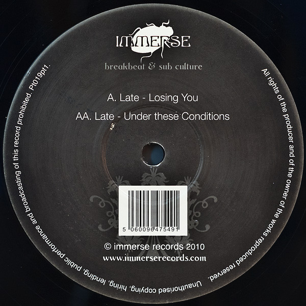 Losing You / Under These Conditions