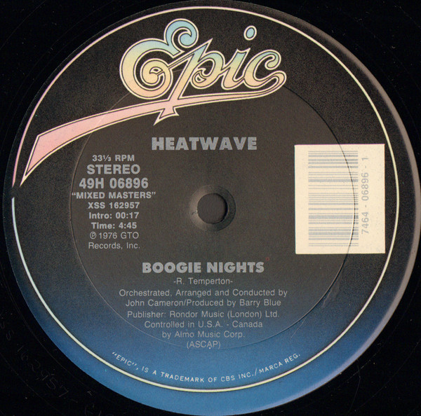 Boogie Nights / The Groove Line