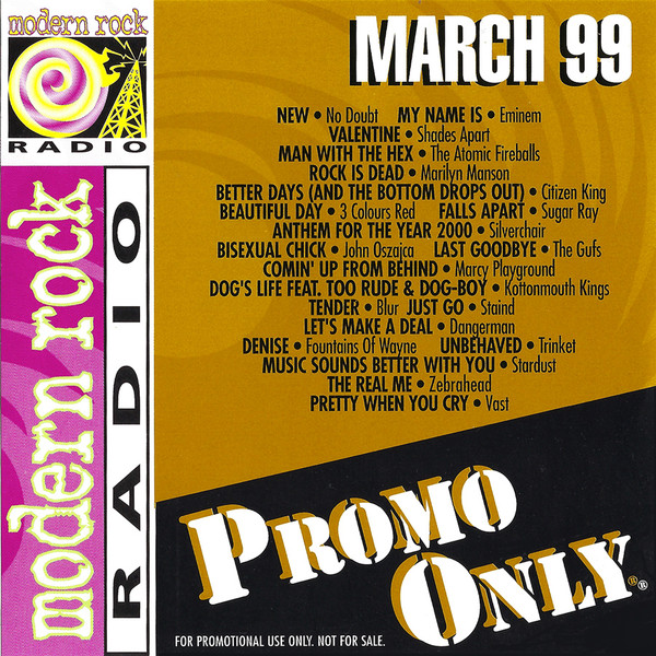 Promo Only Modern Rock Radio: March 99