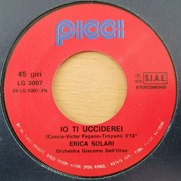 Io Ti Ucciderei / Ti Volti Indietro