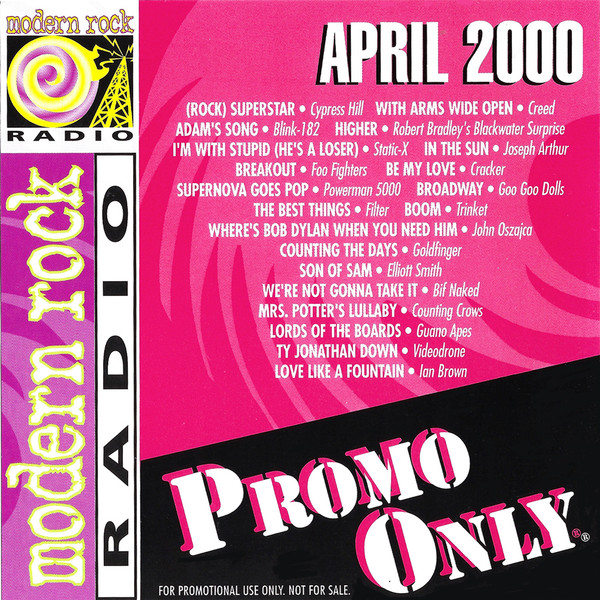 Promo Only Modern Rock Radio: April 2000