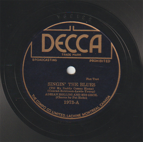 Singin' The Blues (Till My Daddy Comes Home) / The Sweetest Story Ever Told