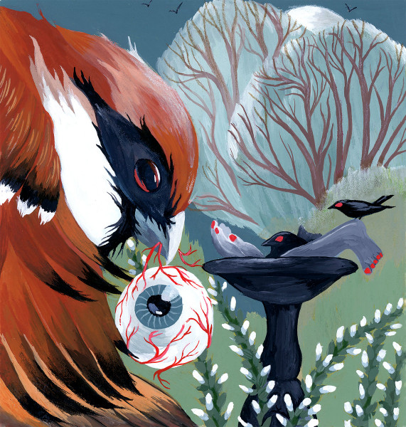 Body Parts In Birdbaths