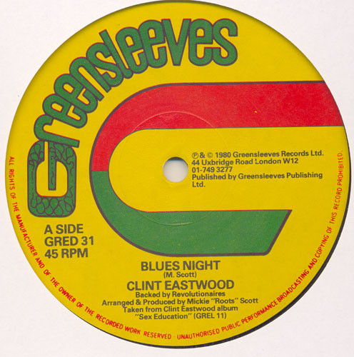 Blues Night / Saturday Night Dub