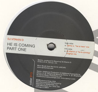 He Is Coming (Part One)