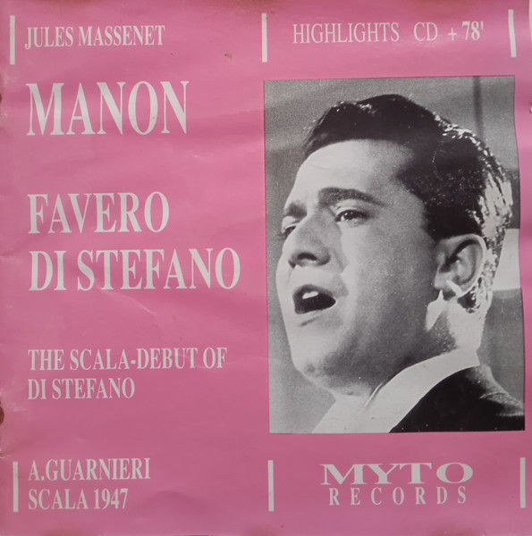 Manon (Highlights: Scala, 1947)