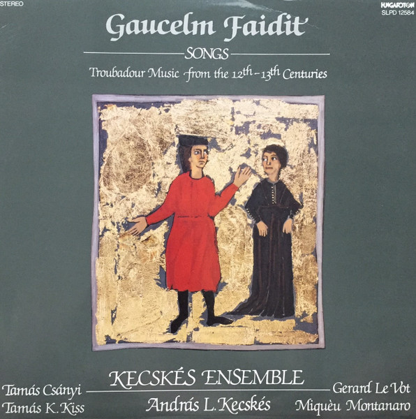 Songs: Troubadour Music From The 12th-13th Centuries