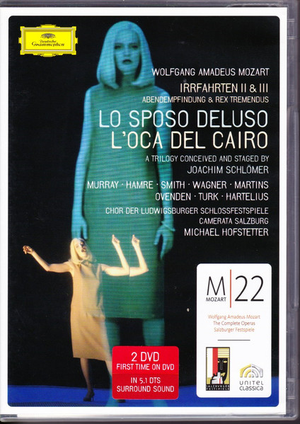 Irrfahrten II &III, Abendempfindung, Rex Tremendus (Lo Sposo Deluso, L'Oca del Cairo and other fragments by W. A. Mozart)
