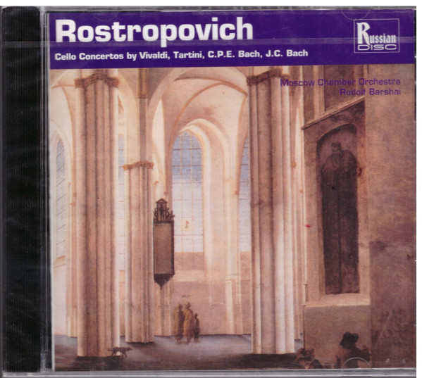 Cello Concertos By Vivaldi, Tartini, C.P.E. Bach, J.C. Bach