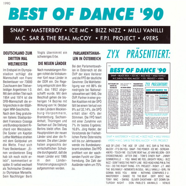 Best Of Dance '90