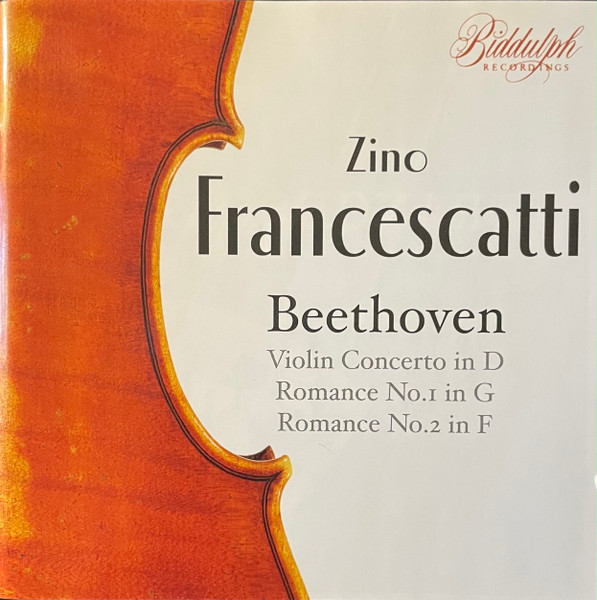 Violin Concerto In D, Romance N°1 In G, Romance N°2 In F