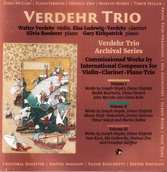 Commissioned Works By International Composers For Violin-Clarinet-Piano Trio