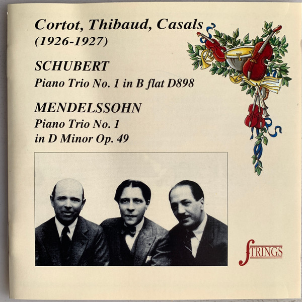 Piano Trio No. 1 In B Flat D8989 / Piano Trio No. 1 In D Minor Op. 49