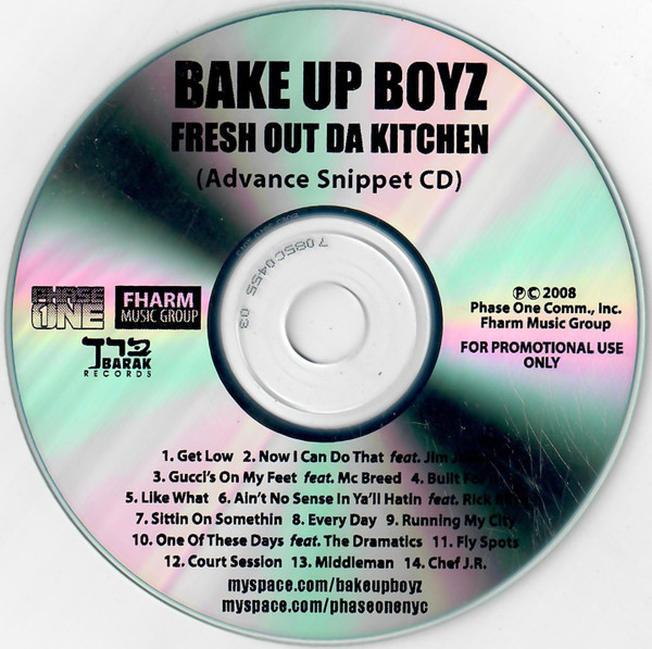Fresh Out Da Kitchen (Advance Snippet CD)