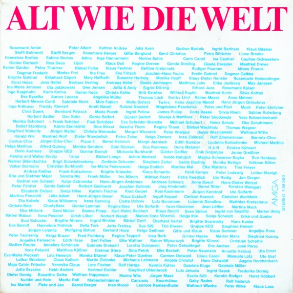 Alt Wie Die Welt
