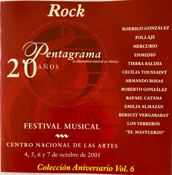 Pentagrama 20 Años - Colección Aniversario Vol. 6: Rock