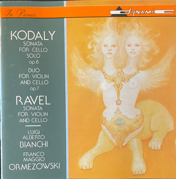 Sonata For Cello Solo Op.8/ Duo For Violin And Cello Op. 7 / Sonata For Violin And Cello