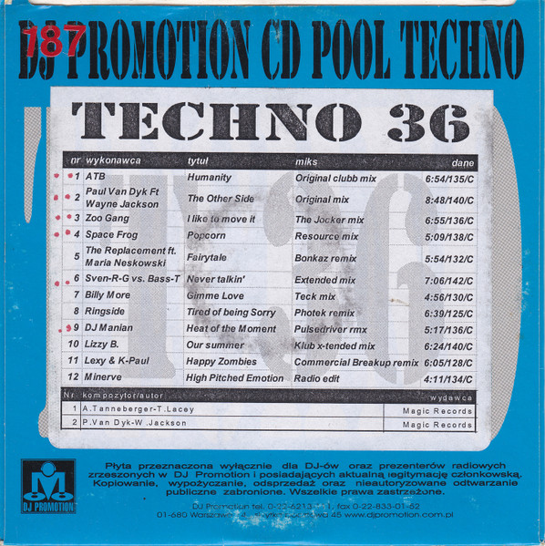 CD Pool Techno 36