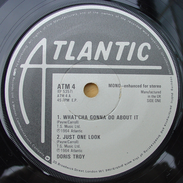 What'cha Gonna Do About It / Just One Look / Hold On / Stay With Me (Baby)