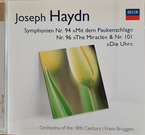 Symphonien Nr. 94 "Mit Dem Paukenschlag", Nr. 96 "The Miracle & Nr. 101 "Die Uhr"