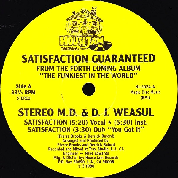 Satisfaction Guaranteed