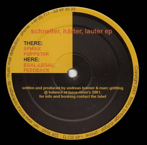 Schneller, Härter, Lauter EP