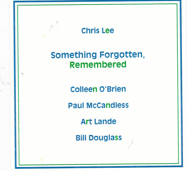 Something Forgotten, Remembered