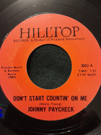 Don't Start Countin' On Me / I'd Rather Be Your Fool