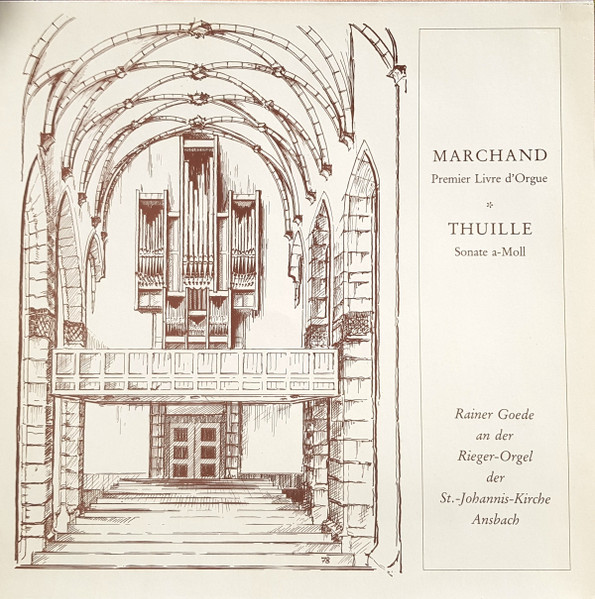 Premier Livre D'Orgue, Sonate A-Moll - An Der Rieger-Orgel Der St.-Johannis-Kirche Ansbach