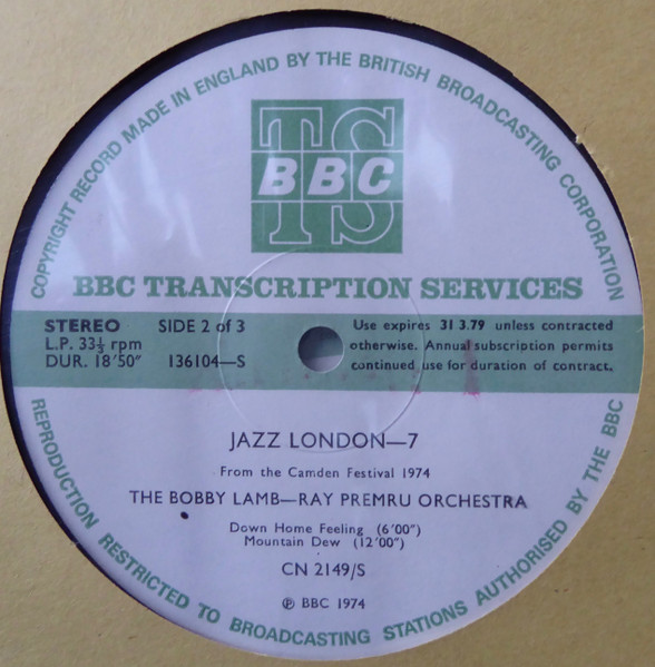 Jazz-London 7 & 8 