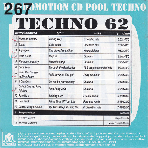 CD Pool Techno 62