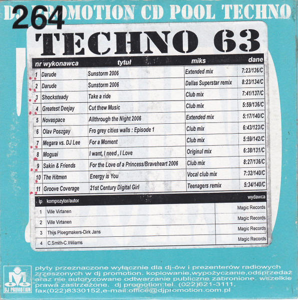CD Pool Techno 63