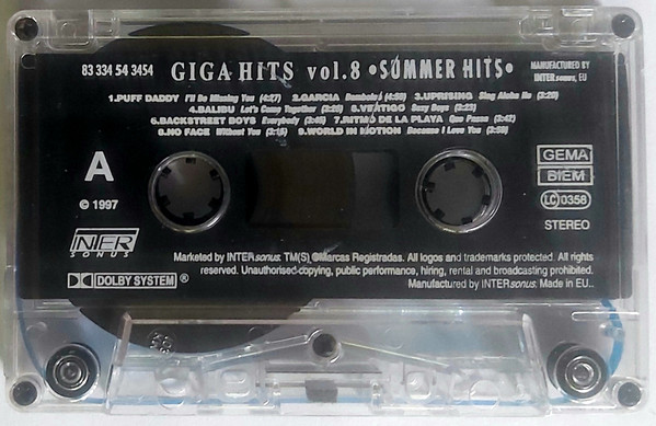 Giga Hits Vol. 8 Summer Hits
