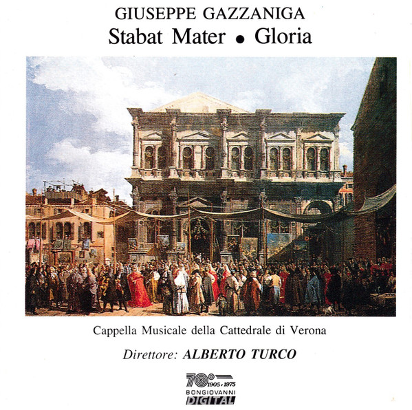 Gazzaniga:  Stabat Mater, Gloria