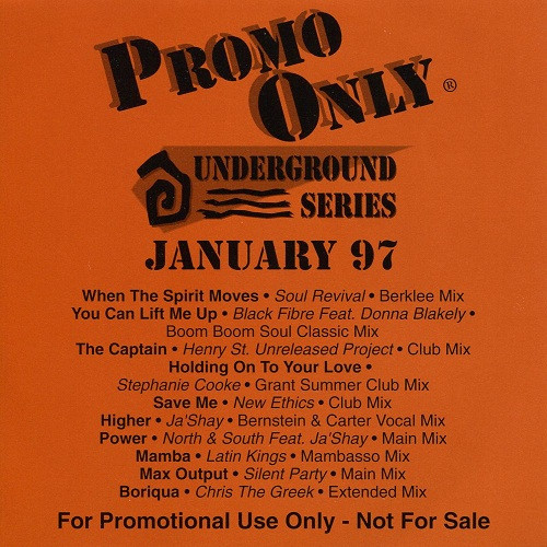 Promo Only Underground Series January 97