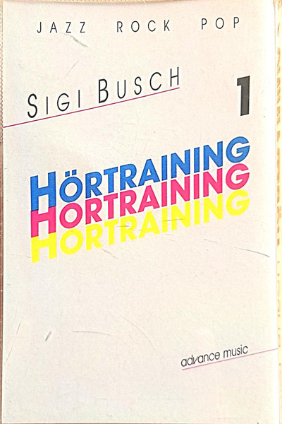 Hörtraining 1 Jazz - Rock - Pop