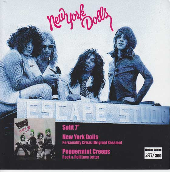 Split 7" -  Personality Crisis / Rock & Roll Love Letter