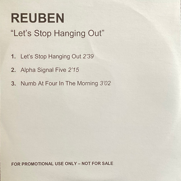 Let's Stop Hanging Out