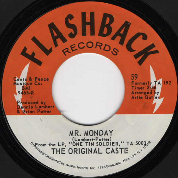 Mr. Monday / One Tin Soldier