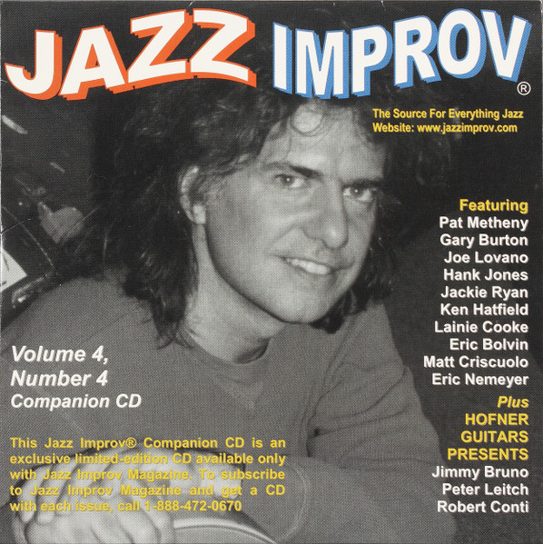 Jazz Improv - Volume 4, Number 4 Companion CD