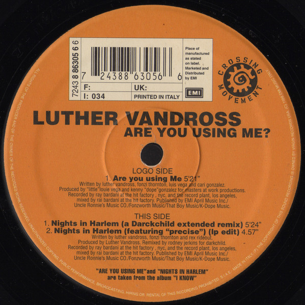 Are You Using Me / Nights In Harlem