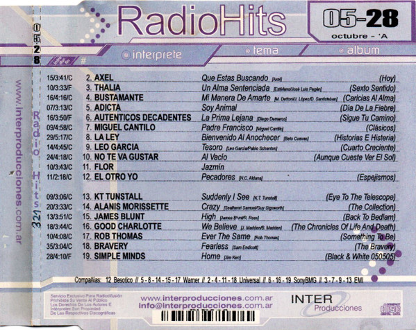 Radio Hits 05-28 (Octubre - A)