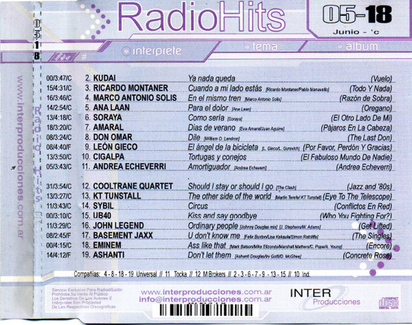 Radio Hits 05-18 (Junio - C)