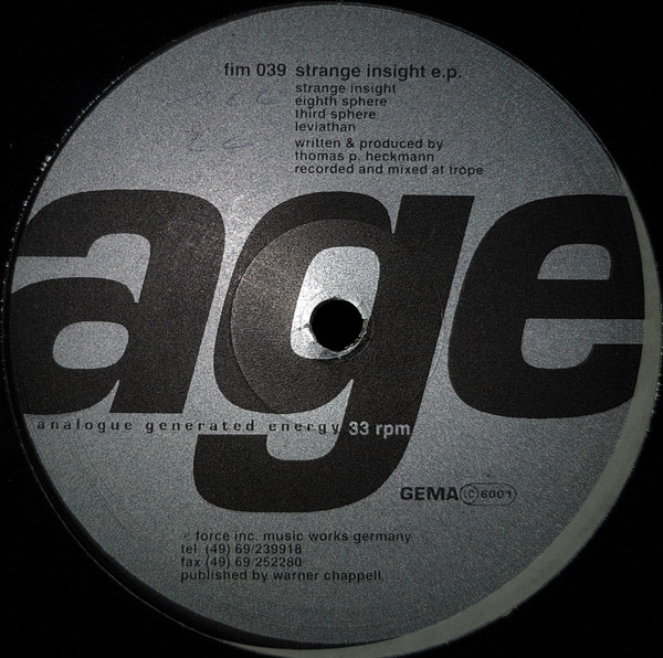 Strange Insight E.P.