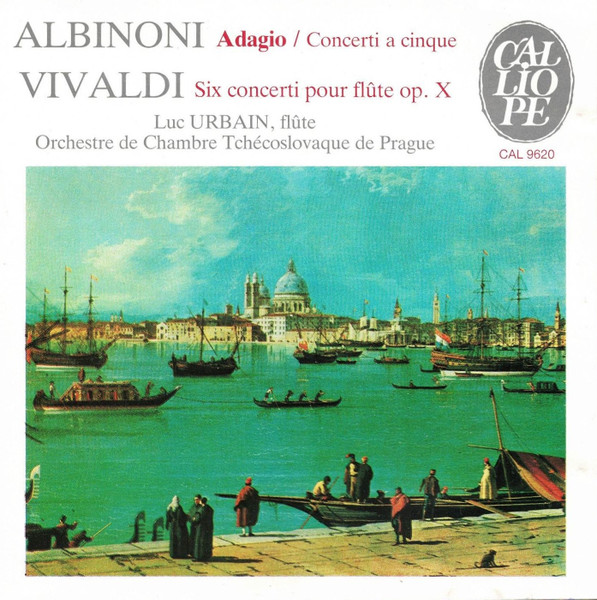 Adagio - Concerti A Cinque / Six Concerti Pour Flûte Op. X En Sol Mineur