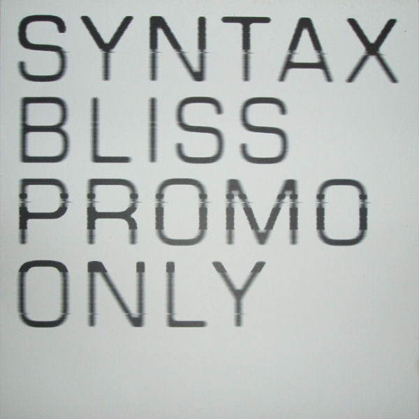 Bliss (Felix Da Housecat Remixes)